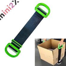 Charger l'image dans la galerie, 引越しベルト グリップ付き 運搬ベルト 一人用 安全 使いやすい 調節可能 85-160cm キャリーベルト 持ち運び便利ベルト 重