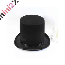 Charger l'image dans la galerie, シルクハット ハット 帽子 メンズ レディース 男女兼用 フェルトハット フェルト 紳士帽 おしゃれ 紳士 フェルト素材 コスプレ