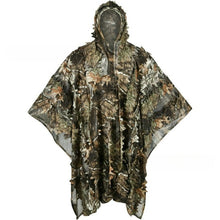 画像をギャラリービューアに読み込む, ギリースーツ ゲーミング 雰囲気最高潮 サバイバルゲーム タクティカル 森林迷彩 サバゲー サバイバルゲーム ポンチョ 超軽量