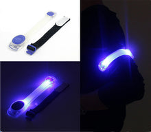 画像をギャラリービューアに読み込む, ランニング ライト ジョギング ウォーキング 簡単取り付け バンド付き アームバンド 反射バンド 夜間 LED ライト 腕 足首