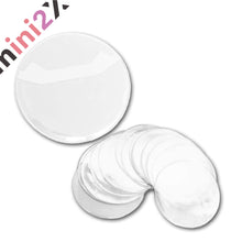 Charger l'image dans la galerie, 缶バッジカバー 75mm対応 20枚入り 高品質 透明度が高い キーホルダー カバー お徳用 缶バッチ 大容量 防水 傷 汚れ防止