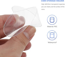 Charger l'image dans la galerie, 缶バッジカバー 75mm対応 20枚入り 高品質 透明度が高い キーホルダー カバー お徳用 缶バッチ 大容量 防水 傷 汚れ防止