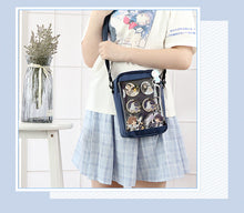 Charger l'image dans la galerie, 痛バ 痛バッグ バッグ スモール バッグ かわいい 見せバッグ ポーチ 缶バッジ 軽量 おしゃれ 女性 ショルダーバッグ 斜め掛け