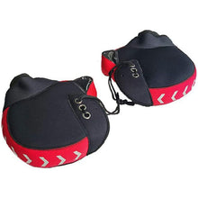 Charger l'image dans la galerie, 完全防寒 ハンドル カバー 自転車 バイク 原付 2個セット 防水 防風 防寒 手袋 グローブ 温もり 厚手 バイク用 厚地