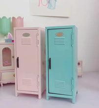 Load images into the gallery viewer,エチュードハウス 化粧品 小物 文房具 入れ 高さ約27.5cm Etude House Mini Locker 卓上ミニロッカー 収納 ロッカー ミニキャビネット 韓国雑貨 韓国 卓上ロッカー デスク収納 お洒落 アイドル ジャニーズ K-POP 雑貨 オタク ヲタク 可愛い オシャレ ギフト プレゼント ライトブルー