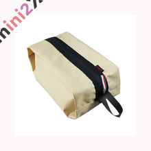 Load images into the gallery viewer,使いやすい しっかり生地 シューズバッグ 防水 止水ファスナー ファスナー付き 選べる5色 コレクション スニーカー バッシュ