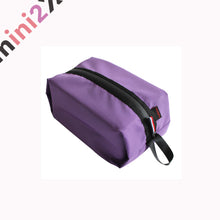 Load images into the gallery viewer,使いやすい しっかり生地 シューズバッグ 防水 止水ファスナー ファスナー付き 選べる5色 コレクション スニーカー バッシュ
