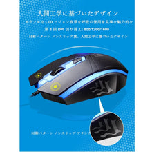 画像をギャラリービューアに読み込む, 最新型モデル ゲーミング キーボード マウス キーマウ セット Gタイプ 一式 ブラック - mini2x_store(ミニツーストア)