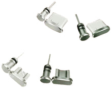 Charger l'image dans la galerie, Android スマートフォン 用 【 TYPE-C 又は microUSB 又は Lightning 用 】 イヤホンジャック コネクタカバー 2点セット