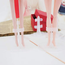 Load images into the gallery viewer,フィギュアスタンド 12個セット ディスプレイ ドールスタンド 人形 展示 コレクション 1/6サイズ 21cm~26cm 人形