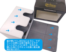 Charger l'image dans la galerie, 二連結 引き出し付き デッキケース 二重 スリーブ 対応 トレカ カードケース TCG トレーディングカード ポケモンカード ポケカ 遊戯王 MTG デュエマ ダメカン ダイス サイコロ ボールペン おしゃれ レザー調 白 小物