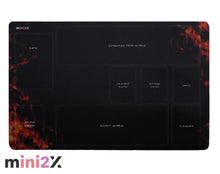 画像をギャラリービューアに読み込む, ワンピースカード 用 プレイマット 分かりやすい ガイド枠付き バトルフィールド ラバー ハーフ 黒 35×55cm 収納ケース 付き ワンピース ONE PIECE TCGトレカ トレーディングカード カード ゲーム プレーマット プレイ マット サプライ 保護 ワンピ プレゼント 贈り物