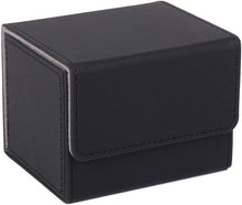 Charger l'image dans la galerie, デッキケース シングル 高品質 トレーディングカード トレカ TCG カードケース PUレザー カード ケース ホルダー マグネット