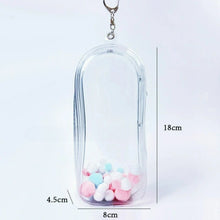 Charger l'image dans la galerie, ケース ぬいぐるみ フィギュア かわいい ポーチ 痛バ 痛バッグ バッグ 防塵 装飾 お出かけ 人形入れ 見せバッグ 透明 クリア