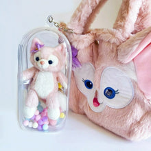 Charger l'image dans la galerie, ケース ぬいぐるみ フィギュア かわいい ポーチ 痛バ 痛バッグ バッグ 防塵 装飾 お出かけ 人形入れ 見せバッグ 透明 クリア