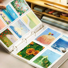 Charger l'image dans la galerie, 油絵 チェキ 収納ファイル 大容量 写真 フォト 絵画 絵 収納 ファイル ケース コレクション 思い出 イラスト PP