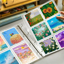 Charger l'image dans la galerie, 油絵 チェキ 収納ファイル 大容量 写真 フォト 絵画 絵 収納 ファイル ケース コレクション 思い出 イラスト PP