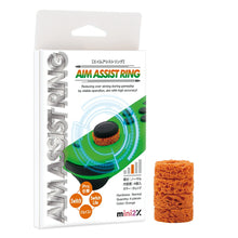 画像をギャラリービューアに読み込む, エイム アシスト エイムリング FPS 狙い 照準アシスト 4個入 ノーマル オレンジ - mini2x_store(ミニツーストア)