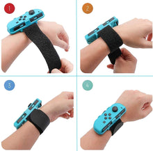 Charger l'image dans la galerie, ジャストダンス2020 対応 switch ハンドル ゲームグリップ 2個セット リストバンド - mini2x_store(ミニツーストア)