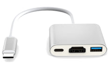 Charger l'image dans la galerie, USB Typc-C (Veuillez vérifier les modèles compatibles) Adaptateur de conversion Hub HDMI