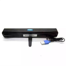 Charger l'image dans la galerie, サウンドバー ミニ スリム スピーカー 高音質 おしゃれ PC USB スピーカー 小型 コンパクト パソコン USB給電 接続