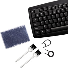 Charger l'image dans la galerie, 静音化 リング 500個入り Oリング メカニカル キーボードに対応 MX軸対応 ストレス軽減 疲労軽減 大容量 修理 メンテナンス工具 キーキャッププーラー クリーニングブラシ 各2個付き セット O-Ring シリコン製