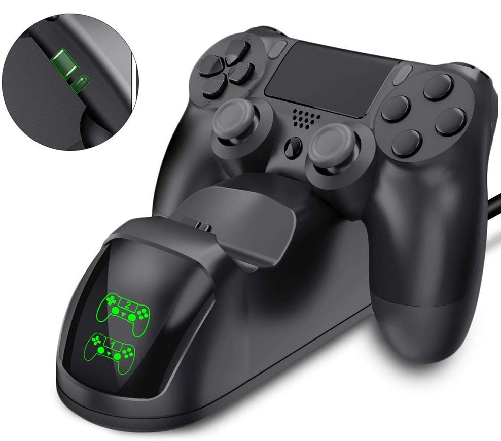 PS4 コントローラー 充電器 2台同時 プレステ4 Pro Slim DUAL SHOCK4 対応 プレステーション4 ゲーミング ゲーム –  mini2x_store(ミニツーストア)