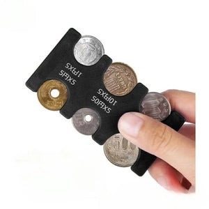 小銭入れ コイン収納 コインポケット 携帯 硬貨をすばやく分類ケース レジで慌てない 小銭財布 片手で取り出せる 2775円 収納可