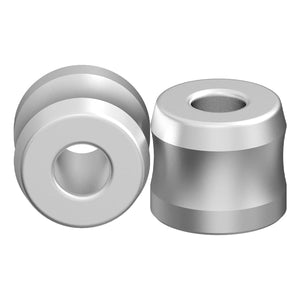 2個 セット 安全 歯ブラシ カミソリ シェービング スタンド 直径 18.5mm 男性 女性 用 浴室 バスルーム カウンター トップ用 ジレット マッハ 3 対応 剃刀 インテリア 生活 雑貨 お風呂 収納 シンプル オシャレ コンパクト 簡単 便利 シルバー 清潔 おしゃれ インテリア