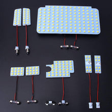 Load images into the gallery viewer,LEDルームランプ 8点 セット LEDバルブ キット トヨタ ハイエース 200系 4型 5型 6型 7型 8型 スーパーGL 用 ホワイト 室内 灯 専用設計 ルーム ランプ LED バルブ 営業 車 車内 書類 カスタム パーツ レジアスエース KDH200 TRH200系 内装 カー用品 パーツ 取付 簡単
