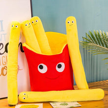 Load images into the gallery viewer,みんな大好き フライドポテト ぬいぐるみ 抱き枕 ぬいポテ 癒し かわいい ドール マスコット クッション もちもち ふわふわ 抱きまくら 高さ約30cm 子供 子ども 赤ちゃん ペット 猫 犬 玩具 おもちゃ ファーストフード ポテト インテリア リビング ベッド 車 プレゼント
