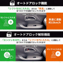 Charger l'image dans la galerie, オートドアロック 車速連動 OBD2 ノア ヴォクシー 90系 プリウス 60系 シエンタ 10系 ヤリス ヤリスクロス アクア MXPK10 オート ドアロック ドアオートロック キット カプラーオン 5機能 オートハザード バック連動 日本語説明書付
