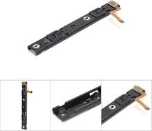 画像をギャラリービューアに読み込む, 任天堂 Switch 本体 用 LR スライダー 2個1セット レール 交換用 互換品 パーツ スイッチ 左右 スライドレール コントローラーレール 修理パーツ フレックスケーブル 付き メタルスライダー ブラケット 交換 部品 修理 ジョイコン ゲーム 互換 (純正品ではありません）
