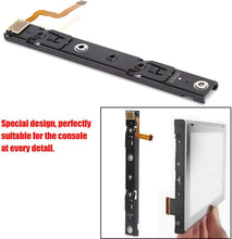 画像をギャラリービューアに読み込む, 任天堂 Switch 本体 用 LR スライダー 2個1セット レール 交換用 互換品 パーツ スイッチ 左右 スライドレール コントローラーレール 修理パーツ フレックスケーブル 付き メタルスライダー ブラケット 交換 部品 修理 ジョイコン ゲーム 互換 (純正品ではありません）
