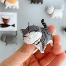 画像をギャラリービューアに読み込む, 冷蔵庫 マグネット ネコちゃん 9匹セット 3D 立体 デザイン 可愛い マグネット 冷蔵庫 家電 ホワイトボード 黒板 事務所 メモ
