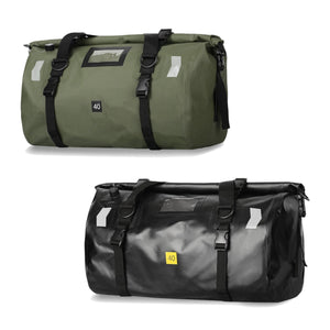 バイク ツーリング バッグ 自転車 キャンプ 完全 防水 40L  エアバルブ搭載 ツーリング用 防水 キャンプ アウトドア ハンドバッグ バックパック ショルダーバッグ ツーリングバッグ メンズ レディース 日帰り 旅行 大容量 シンプル おしゃれ 軽量 ヘルメット 収納 キャンプ
