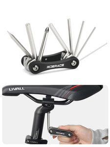 マルチツール キット CMT8 8-in-1 自転車 メンテナンス 工具 六角レンチ ドライバー ８種類 ツール 万能 かっこいい 多機能 作業用 持ち運び 簡単 便利 コンパクト クラフト DIY バイク 自動車 プラスドライバー マイナスドライバー レンチ アウトドア オートバイ ナット
