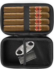 Charger l'image dans la galerie, シガーケース シガーツール収納スペース有り シガーボックス ゴムバンド 付き 防水 耐圧 トラベル ケース シガーバー シガーツール アクセサリー オーガナイザー ツール 高品質 便利 旅行 アウトドア 持ち運び 簡易 ヒュミドール 葉巻 シガー タバコ 煙草 たばこ プレゼント
