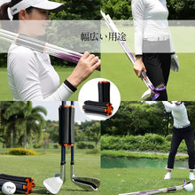 Load images into the gallery viewer,ゴルフクラブホルダー 6本 収納 可能 ゴルフクラブ ホルダー ホールド 固定 使いやすい 携帯便利 持ち運び 便利 紛失 摩擦 防止 保管 準備 収納 ゴルフ用品 クラブケース クラブホルダー ゴルフ オーガホルダー クラブ キャリーケース スポーツ アウトドア 運動 紳士
