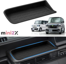 将图片加载到图库查看器，ホンダ 新型 N-BOX JF5/JF6 nboxカスタム JOY 助手席 オープントレイマット 助手席トレイ 専用 副操縦士トレイ 2023年10月- 現行 収納ボックス 収納 小物入れ シリコンゴム素材 車 用品 内装 パーツ 取り付け 簡単 防水 水洗い 可能 インテリア アクセサリー 車 カー用品
