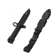 画像をギャラリービューアに読み込む, M9 銃剣 ダミーナイフ Bayonet バヨネット M10シース付き 鞘 米軍官給タイプ ゴム製 ラバーナイフ サバイバルゲーム SWATコスプレ 特殊部隊 ミリタリー装備 撮影用小道具 タクティカル 模造刀 黒色 ブラック レプリカ 単品 タクティカルナイフ 撮影 演出小道具 送料無料
