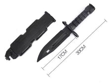 画像をギャラリービューアに読み込む, M9 銃剣 ダミーナイフ Bayonet バヨネット M10シース付き 鞘 米軍官給タイプ ゴム製 ラバーナイフ サバイバルゲーム SWATコスプレ 特殊部隊 ミリタリー装備 撮影用小道具 タクティカル 模造刀 黒色 ブラック レプリカ 単品 タクティカルナイフ 撮影 演出小道具 送料無料
