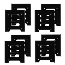 Load images into the gallery viewer,HDD SSD 変換 マウンタ マウント 8個 お得 セット ネジ 付 2.5インチ → 3.5インチ スチール ブラケット ケース 変換マウンタ 変換ブラケット PC デスクトップ パソコン ブラケット 簡単 手軽 便利 固定 設置 コンパクト スペース 有効 活用 耐久性 放熱性 PC 組み立て
