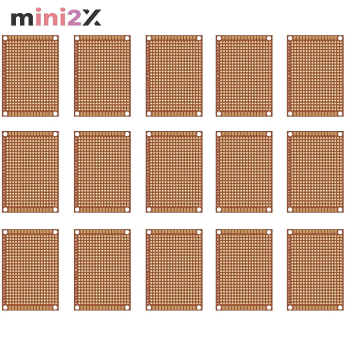 ユニバーサル基板 15個1セット ( PCB 50mm×70mm ) PCB回路 基板 ディスクリート 穴あき 万能基板 ユニバーサル ブレッドボード プロトタイプ 実験 プレート DIY はんだ付け 大学生 エンジニア 技術者 工場 ガラス繊維 パネル PC マザーボード PCB プロジェクト プロトタイプ