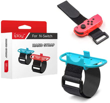 Load images into the gallery viewer,Just Dance 2020 compatible switch handle game grip 2 piece set wristband
