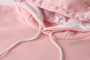 にゃんガルー パーカー ピンク Mサイズ 猫収納ポケット付き - mini2x_store(ミニツーストア)