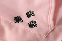 将图片加载到图库查看器，にゃんガルー パーカー ピンク Mサイズ 猫収納ポケット付き - mini2x_store(ミニツーストア)
