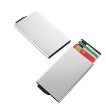 Charger l&#39;image dans la galerie, カードケース スライド式 スキミング防止 磁気防止 RFID NFC メンズ レディース スリム シンプル コンパクト 人気 カード
