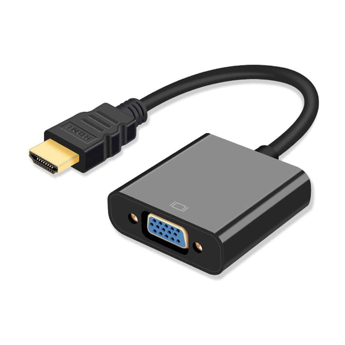 HDMI → VGA 専用 出力変換アダプタ 変換アダプタ アップル製品非対応 変換 アダプタ PC