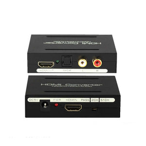 HDMI コンバーター 音声 分配器 音声分離 4K@30Hz HDMI 音声分離器 光デジタル オーディオ アナログ出力 サウンド